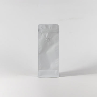 【フラットボトム袋】500g｜110x280x80mm ホワイトクラフトペーパー