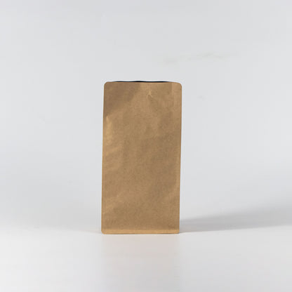 【フラットボトム袋】500g｜135x265x75mm ブラウンクラフトペーパー