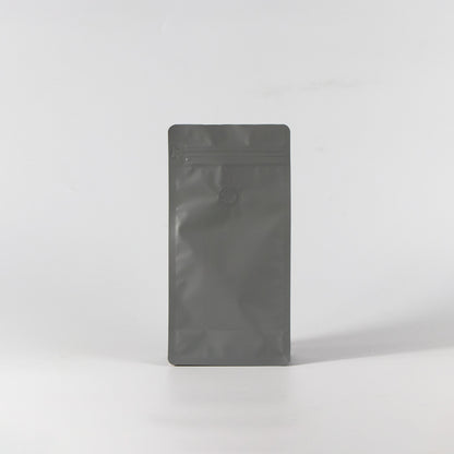 【フラットボトム袋】500g｜135x265x75mm マットグレー