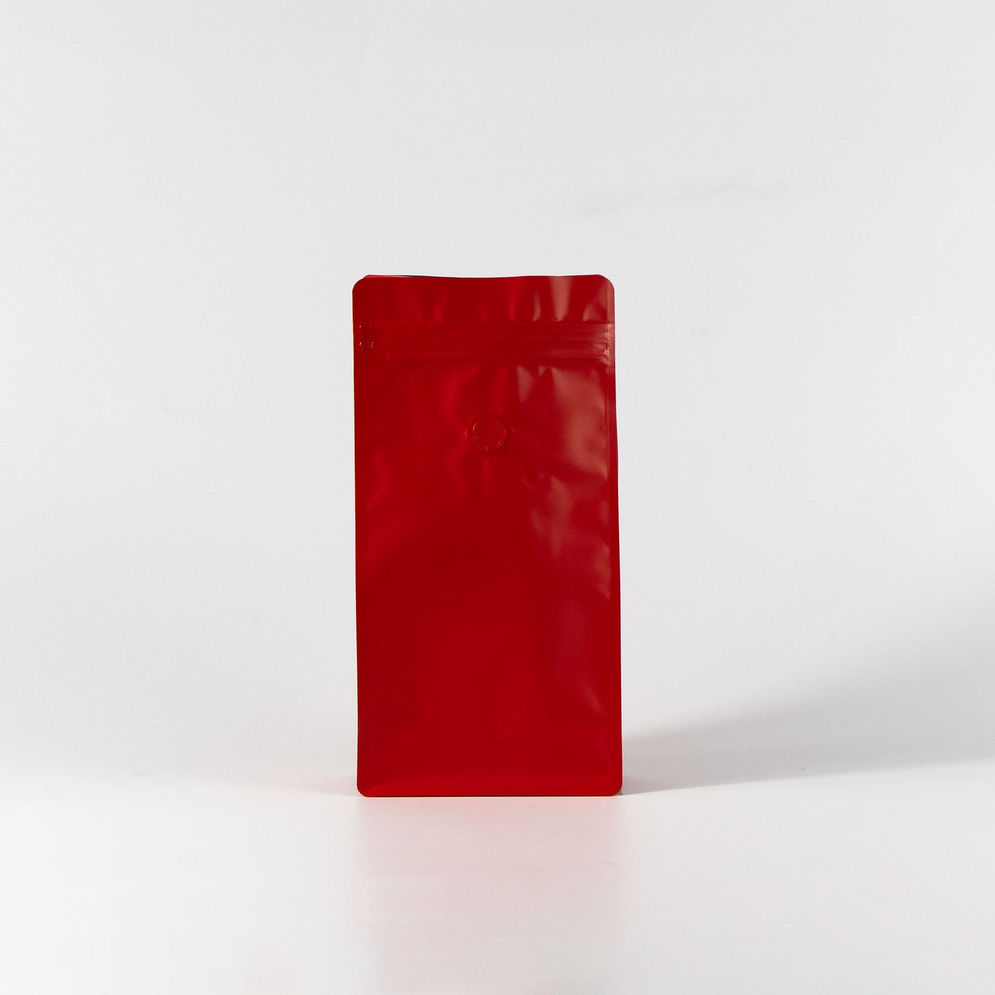 【フラットボトム袋】500g｜135x265x75mm マットレッド