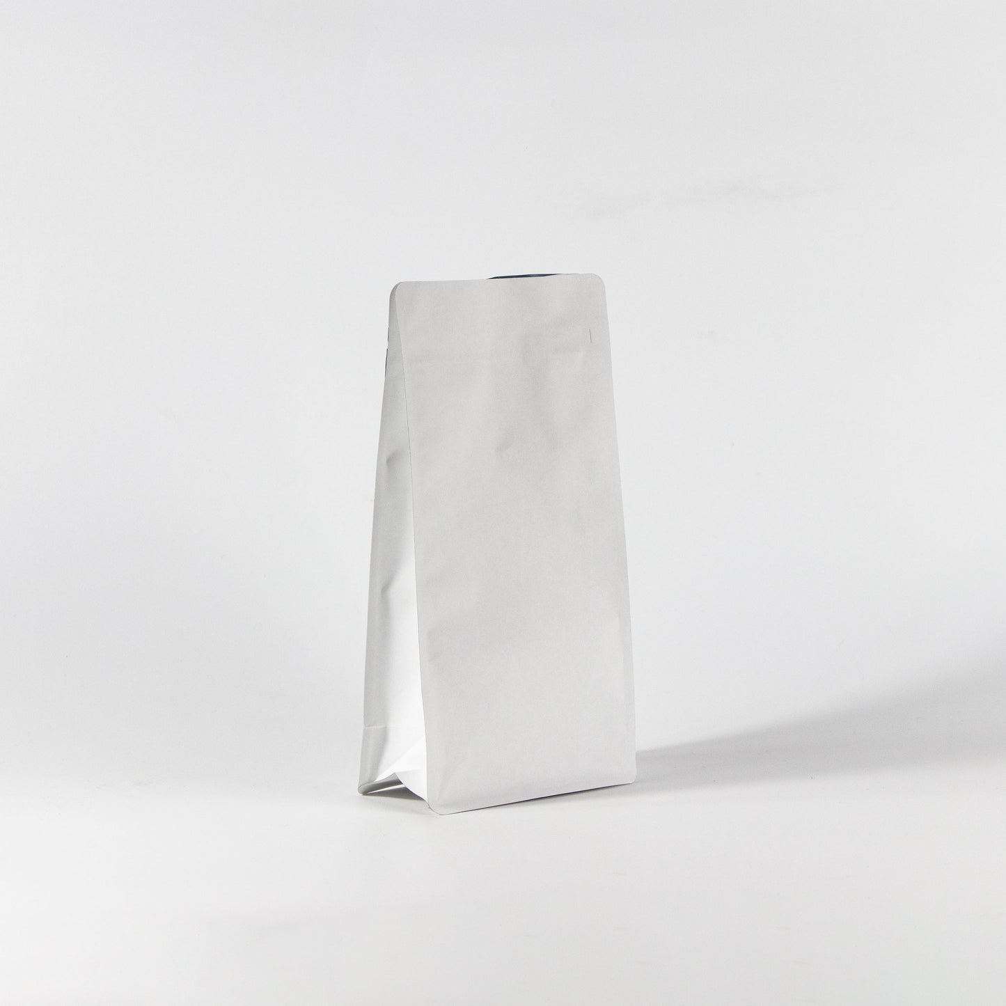【フラットボトム袋】500g｜135x265x75mm マットホワイト
