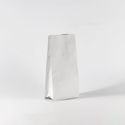 【フラットボトム袋】500g｜135x265x75mm マットホワイト