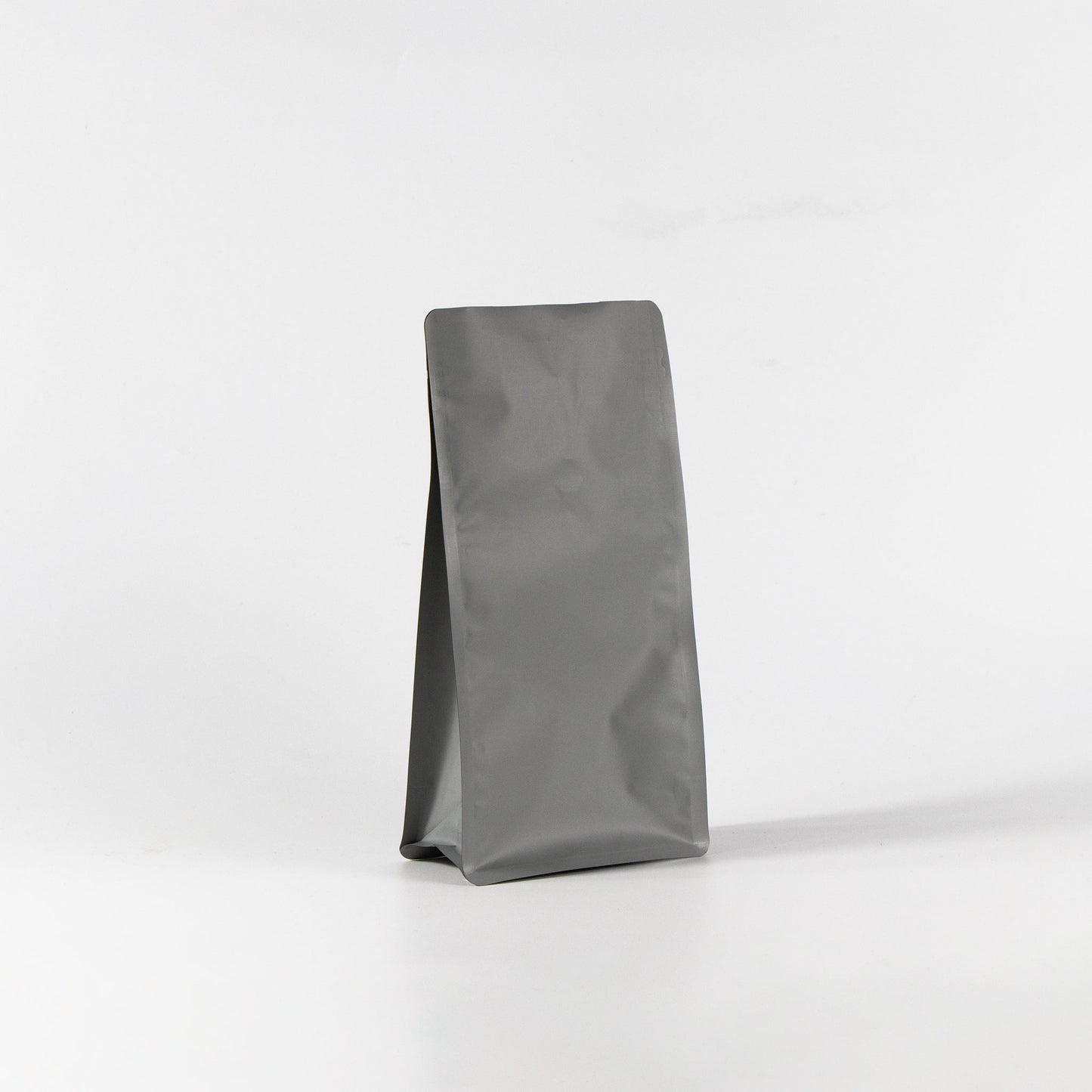 【フラットボトム袋】500g｜135x265x75mm マットグレー