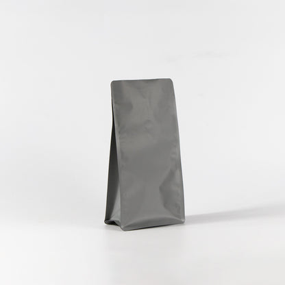 【フラットボトム袋】500g｜135x265x75mm マットグレー