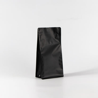 【フラットボトム袋】500g｜135x265x75mm マットブラック