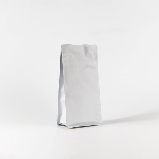 【フラットボトム袋】500g｜135x265x75mm ホワイトクラフトペーパー