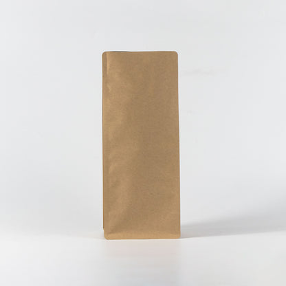 【フラットボトム袋】1000g｜140x345x95mm ブラウンクラフトペーパー