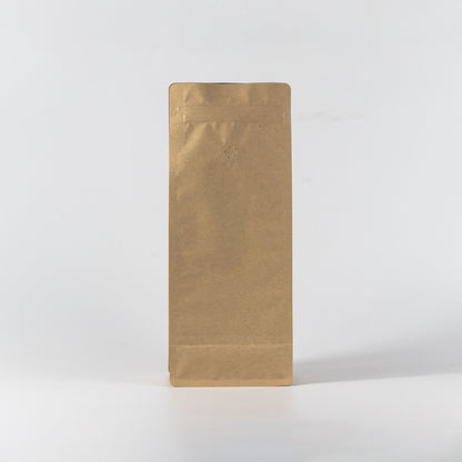 【フラットボトム袋】1000g｜140x345x95mm ブラウンクラフトペーパー