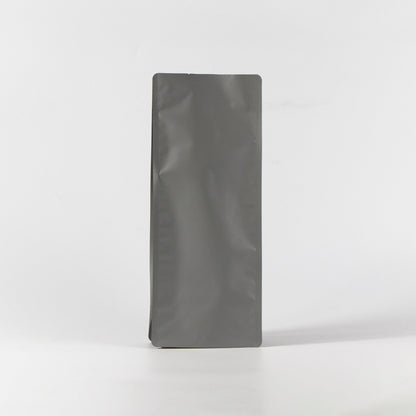 【フラットボトム袋】1000g｜140x345x95mm マットグレー