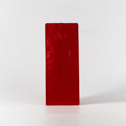 【フラットボトム袋】1000g｜140x345x95mm マットレッド
