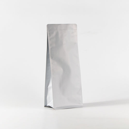 【フラットボトム袋】1000g｜140x345x95mm マットホワイト