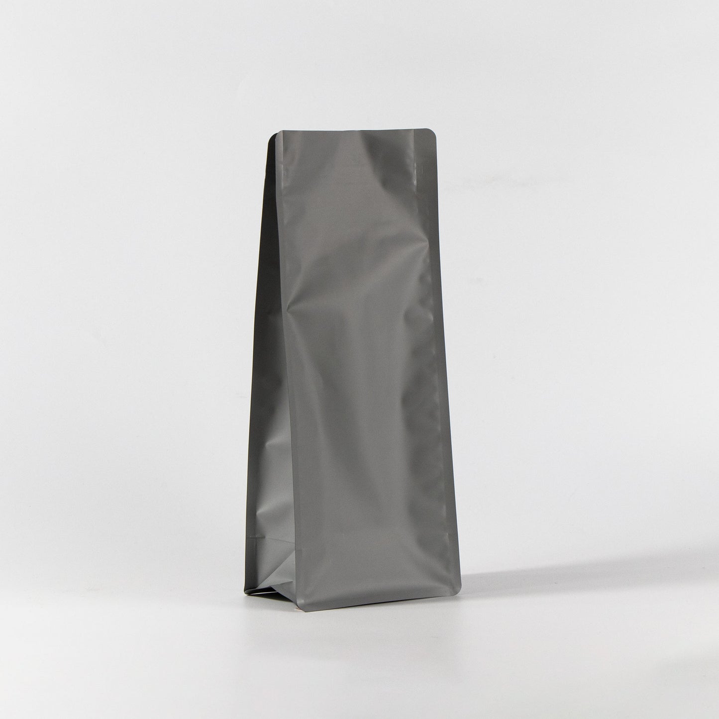 【フラットボトム袋】1000g｜140x345x95mm マットグレー