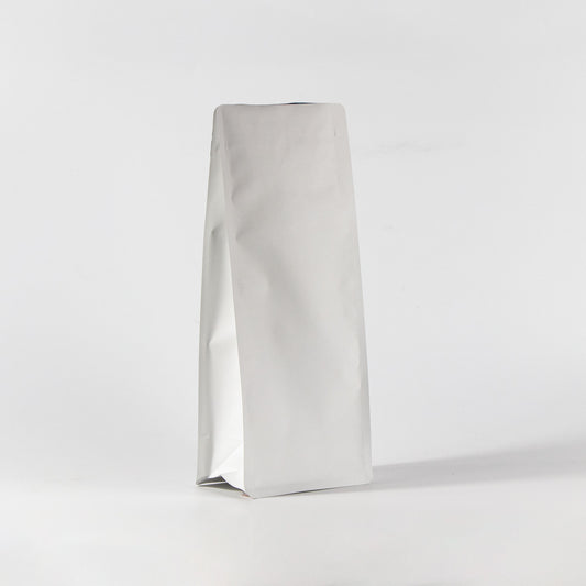 【フラットボトム袋】1000g｜140x345x95mm ホワイトクラフトペーパー